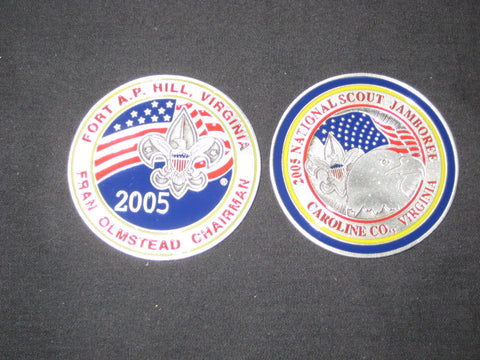 2005 National Jamboree Fran Olmstead Chairman Coin