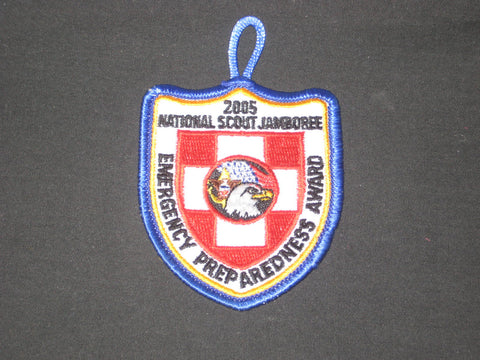 2005 National Jamboree Emergency Preparedness Award Patch