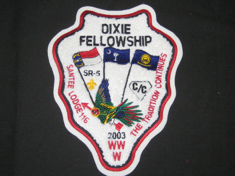 2003 Dixie Fellowship Chenille