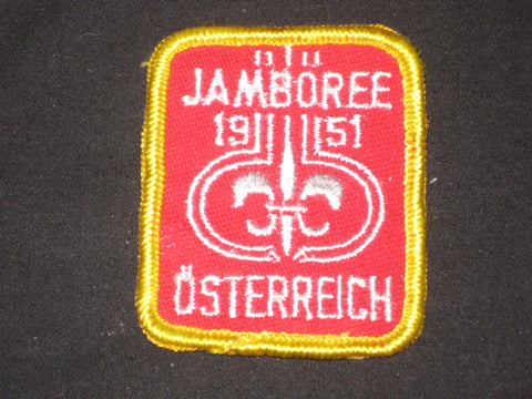 1951 World Jamboree Fake Patch