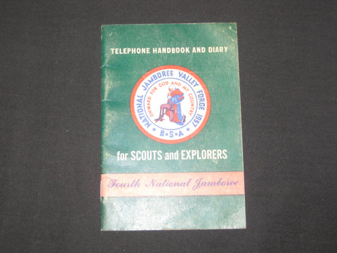 1957 National Jamboree Telephone Handbook and Diary