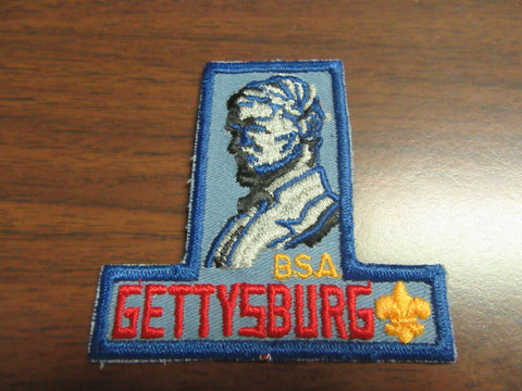 Gettysburg Historic Trail Center Patch, small variety