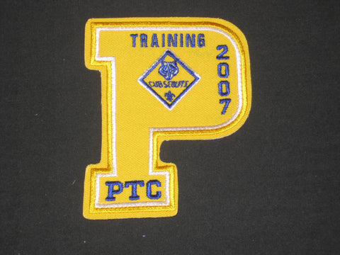 Philmont Training Center 2007 Cub Scout Training Pocket Patch