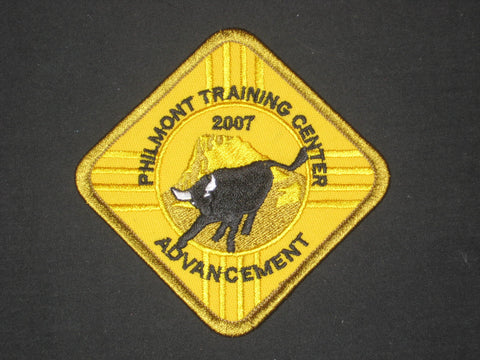 Philmont Training Center 2007 Advancement Pocket Patch