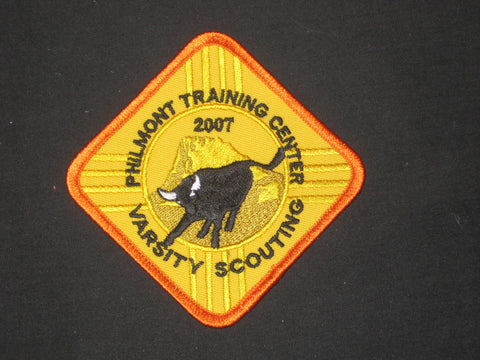 Philmont Training Center 2007 Varsity Scouting Pocket Patch