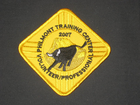 Philmont Training Center 2007 Volunteer Professional Pocket Patch