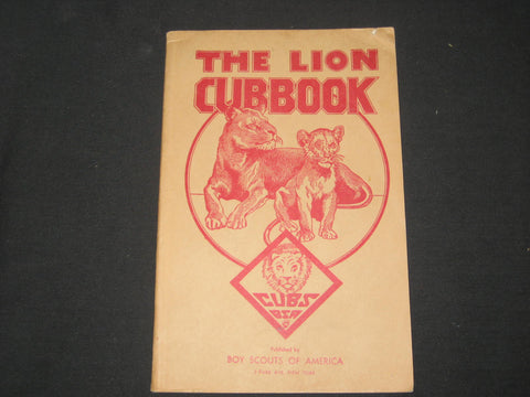 The Lion Cubbook, 1945, with insignia pages