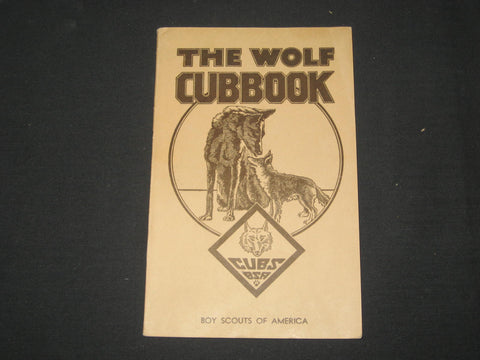 The Wolf Cubbook, 10/45 with insignia pages