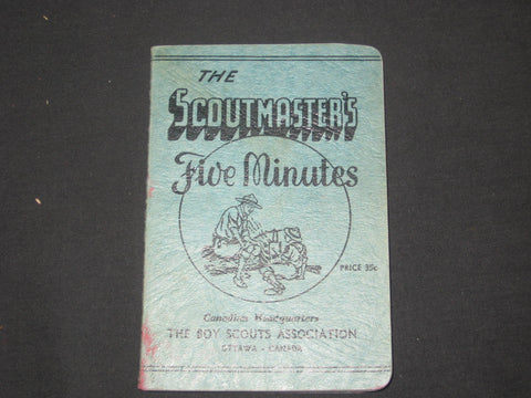 The Scoutmaster's Five Minutes, Canada, 1944