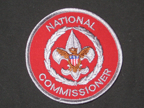 National Commissioner Position Patch, gray border