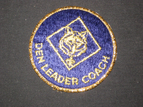 Den Leader Coach Trained Patch