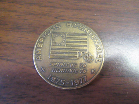 BSA US Bicentennial Coin  Spirit of 76 Heritage of 76