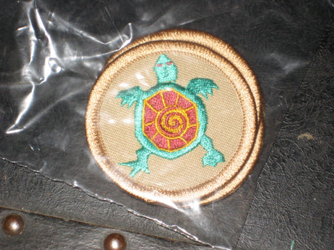 Turtle tan Patrol Medallions, lot of 4