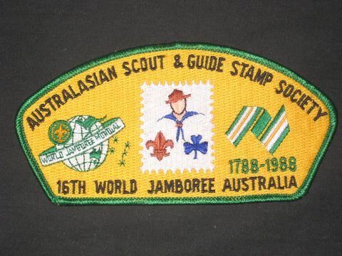 Australasian Scout & Guide Stamp Society 1987-88 World Jamboree