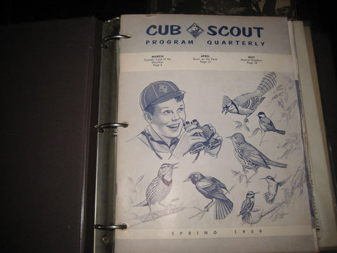 Cub Scout Program Quartery and Program Helps  1950-1990s