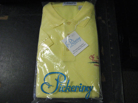 Yogi Berra Classic 1995 Committee Boy Scout Golf Tournament Yellow Polo Shirt size xxl