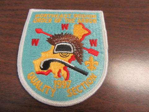 Northeast Region 1997 Quality Section Pocket Patch