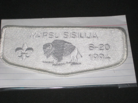 Wapsu Sisilija 1994 White Buffalo Flap, National OA issue