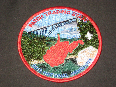 2013 National Jamboree Patch Trading Staff Pocket Patch