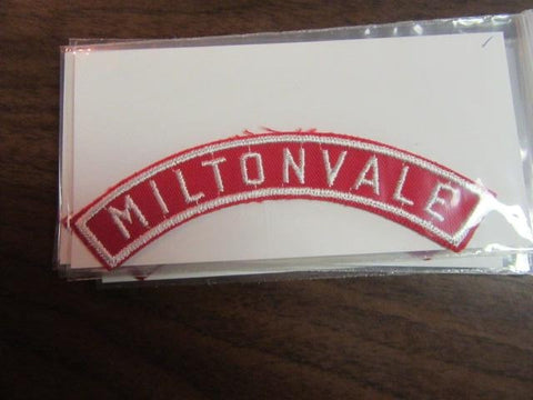 Miltonvale Red and White Community Strip