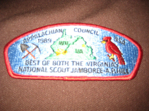 Appalachian Council 1989 National Jamboree jsp