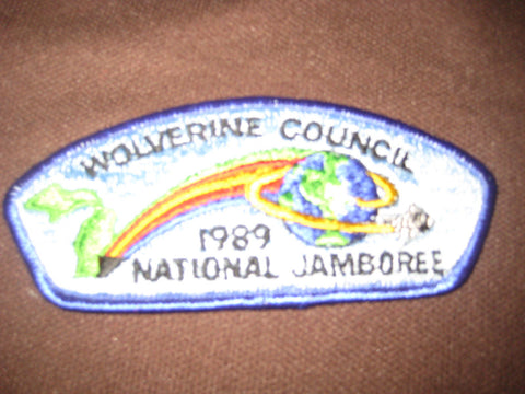 Wolverine Council 1989 National Jamboree jsp