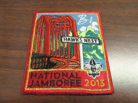 2013 National Jamboree Hawks Nest Pocket Patch