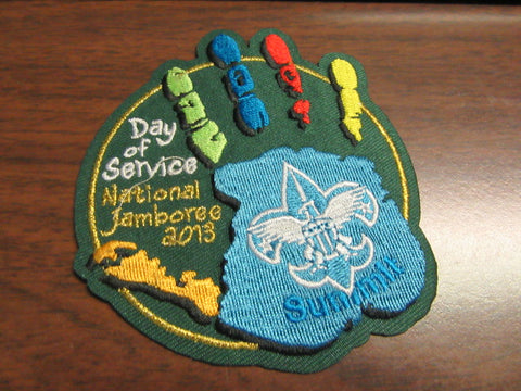 2013 National Jamboree Day of Service Pocket Patch