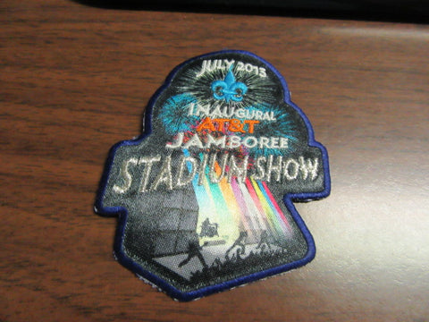 2013 National Jamboree Inaugural AT&T Jamboree Stadium Show Patch