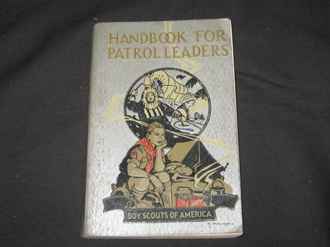 Handbook for Patrol Leaders Silver Cover 1940s