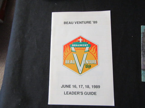 Beau Venture '89 Leader's Guide, Camp Beaumont