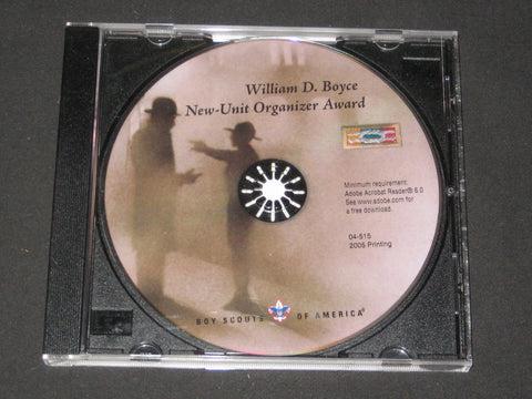 William D. Boyce New Unit Organizer Award Disc