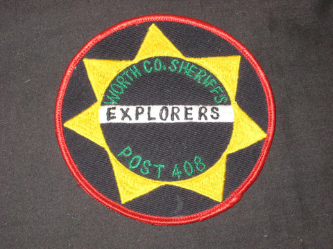Worth Co. Sheriffs Explorers Post 408 Patch