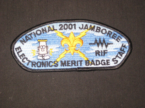 2001 National Jamboree Electronics Merit Badge Staff JSP