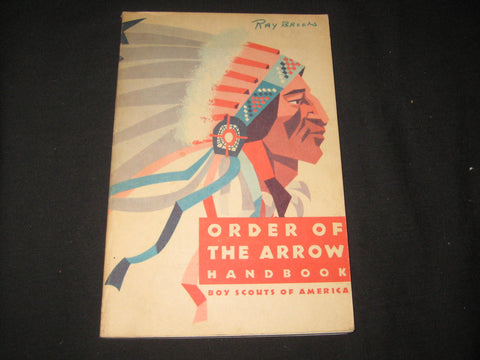 Order of the Arrow Handbook, 1968