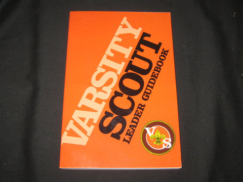 Varsity Scout Leader Guidebook, 3rd edition lst printing 1984