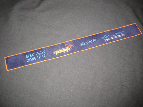 2007 World Jamboree Woven Strip or Book Mark