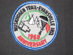 Muskhogen Trail 1969 Anniversary Pocket Patch