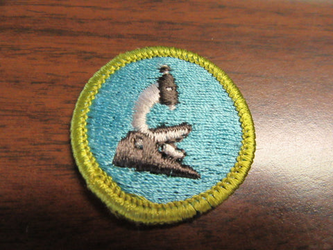 General Science Clear Waffle Back Merit Badge