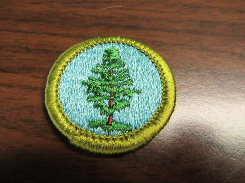 Forestry Blue Waffle Back Merit Badge