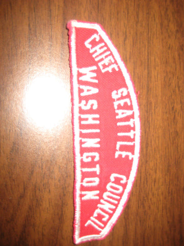 Chief Seattle Council Washington R&W strip