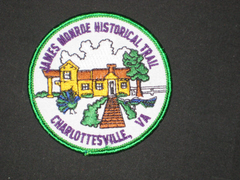 James Monroe Historical Trail Pocket Patch