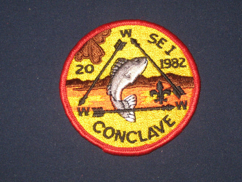 SE-1 1982 conclave pocket patch