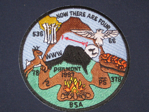 W5A 1997 Conclave at Philmont pocket patch