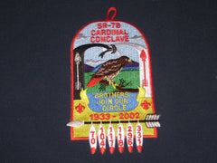 SR-7B 2002 Cardinal Conclave pocket patch-the carolina trader