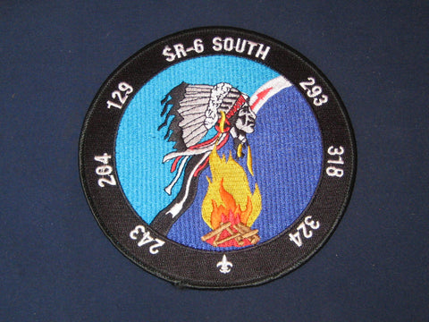 SR-6 South jacket patch