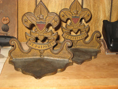boy scout bookends - the carolina trader