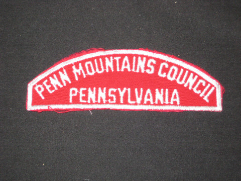 Penn Mountains Council Pennsylvania R&Ws Strip