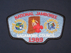 Sagamoe Council 1989 National Jamboree JSP-the carolina trader