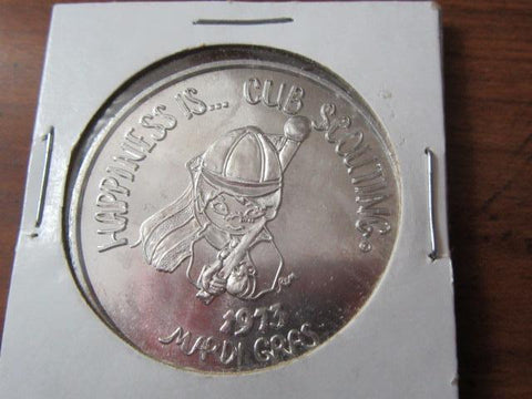New Orleans Audubon District 1973 Mardi Gras Coin